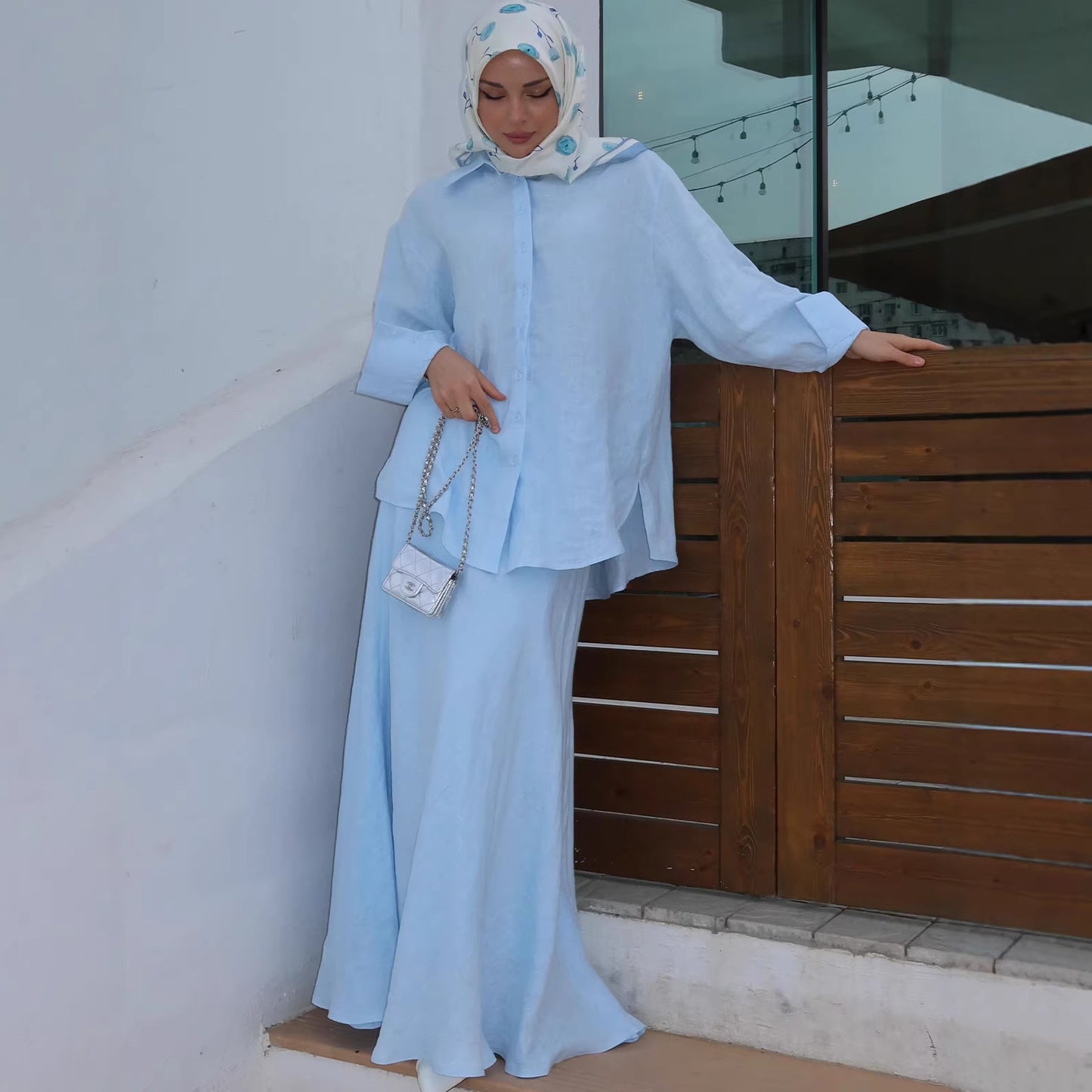 Comfortable Loose Elegant Long Sleeve Summer Dr